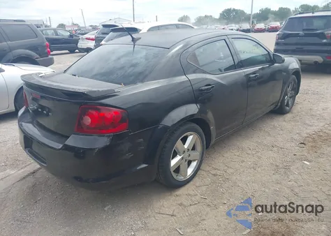 2012 Dodge Avenger Se from USA, damaged, VIN 1C3CDZAB4CN154177